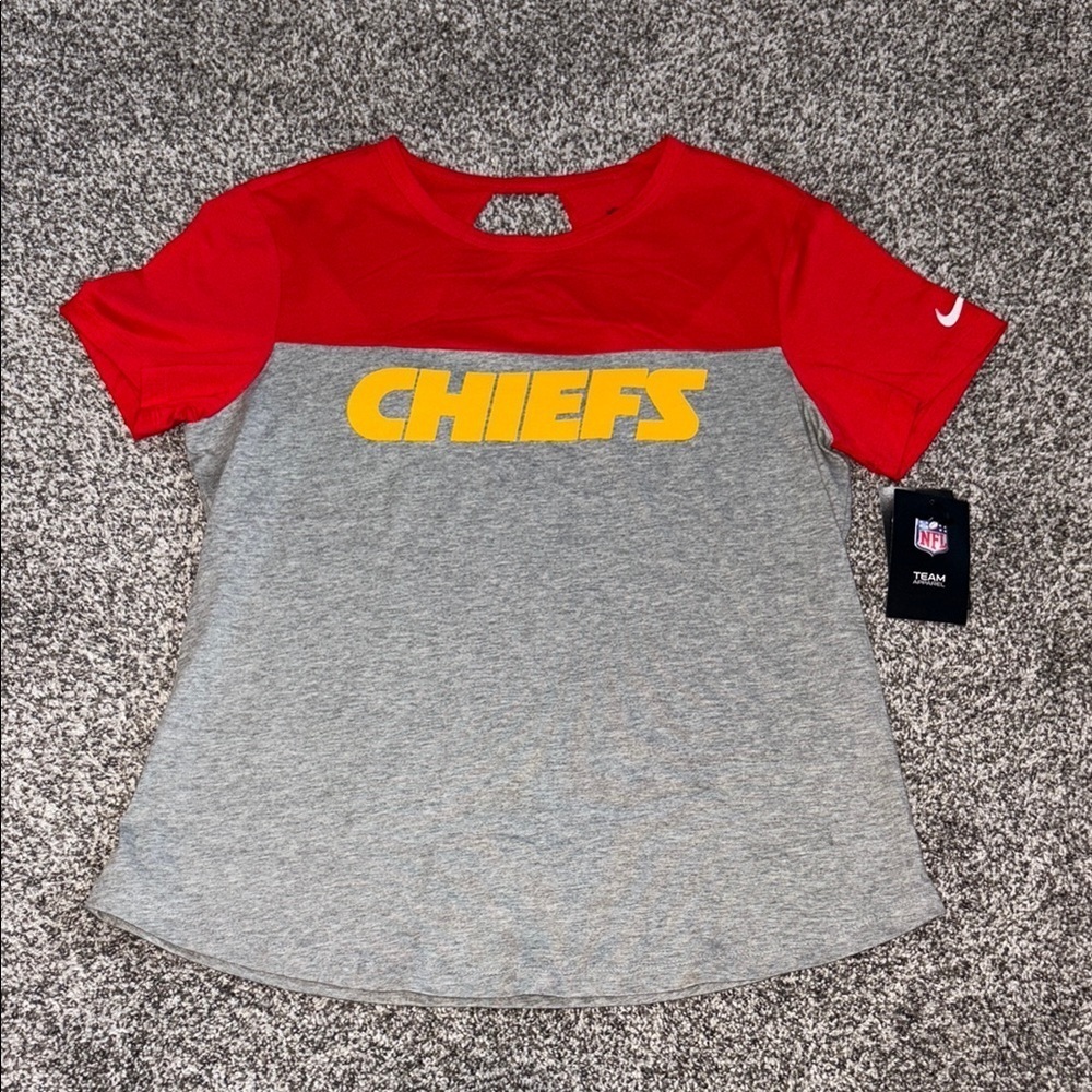 Nike DriFit Kansas City Chiefs Tee NWT